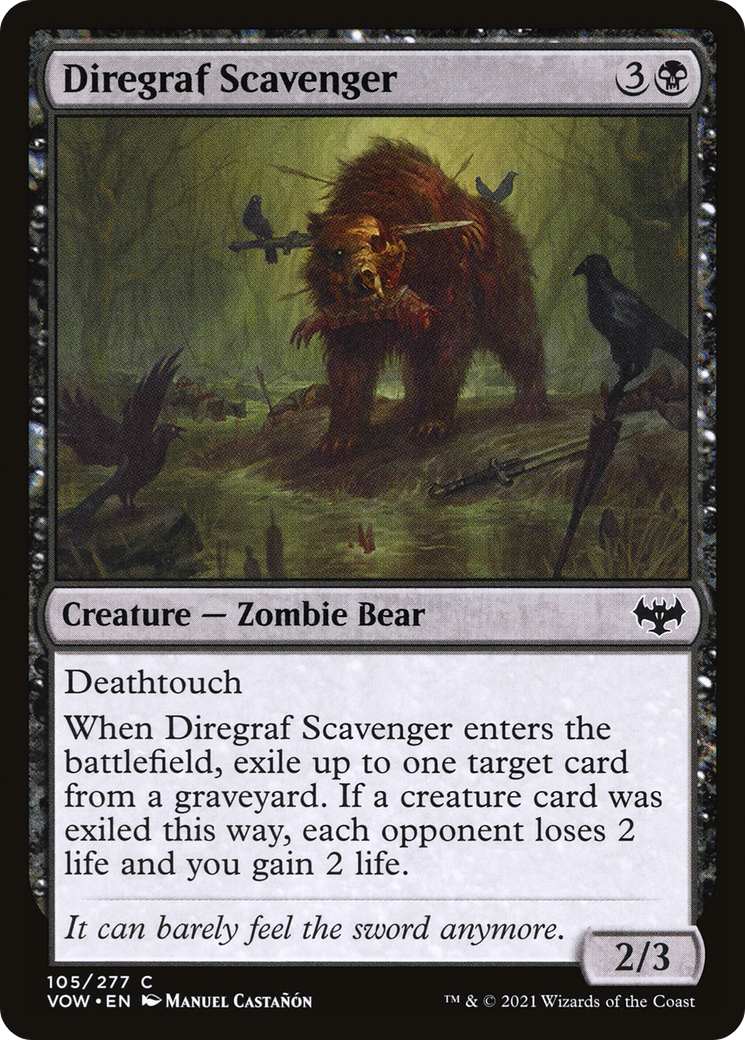 Diregraf Scavenger (VOW-105) [Innistrad: Crimson Vow] MTG Single Wizards of the Coast