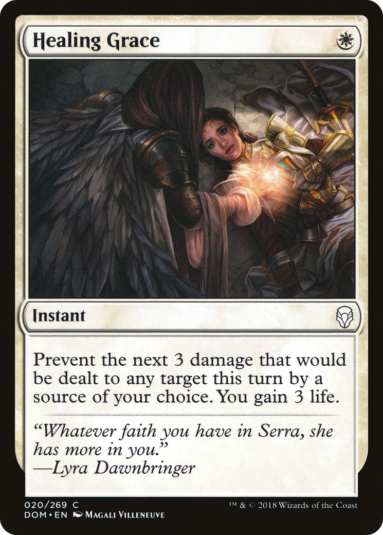 Healing Grace (DOM-020) [Dominaria] MTG Single Wizards of the Coast