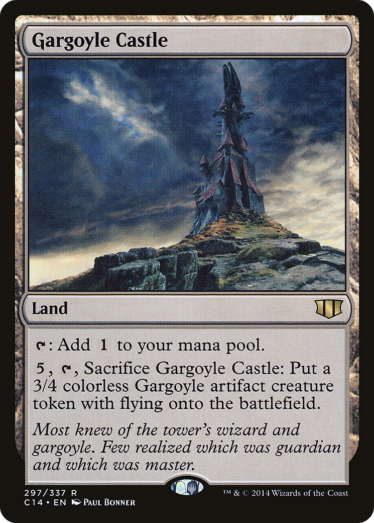 Gargoyle Castle (C14-297) [Commander 2014] MTG Single Wizards of the Coast