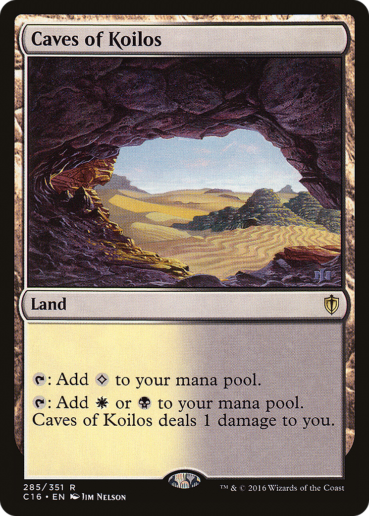 Caves of Koilos (C16-285) [Commander 2016] MTG Single Wizards of the Coast