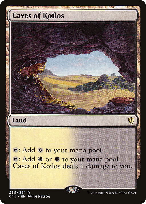 Caves of Koilos (C16-285) [Commander 2016] MTG Single Wizards of the Coast