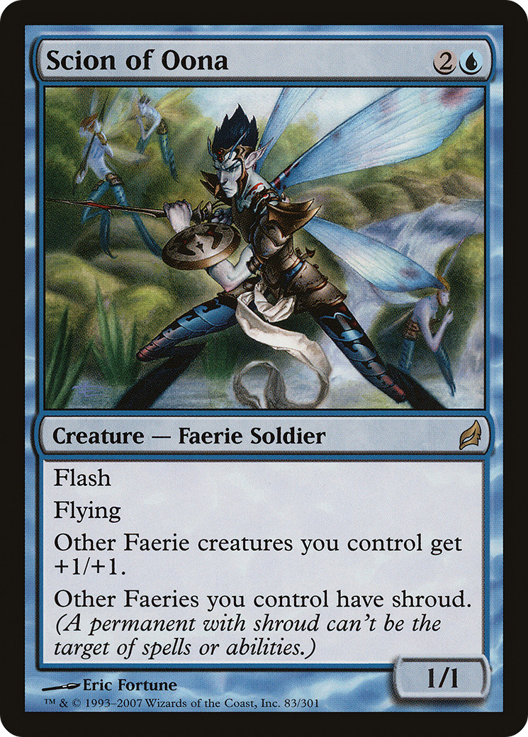 Scion of Oona (LRW-083) [Lorwyn] Foil MTG Single Wizards of the Coast