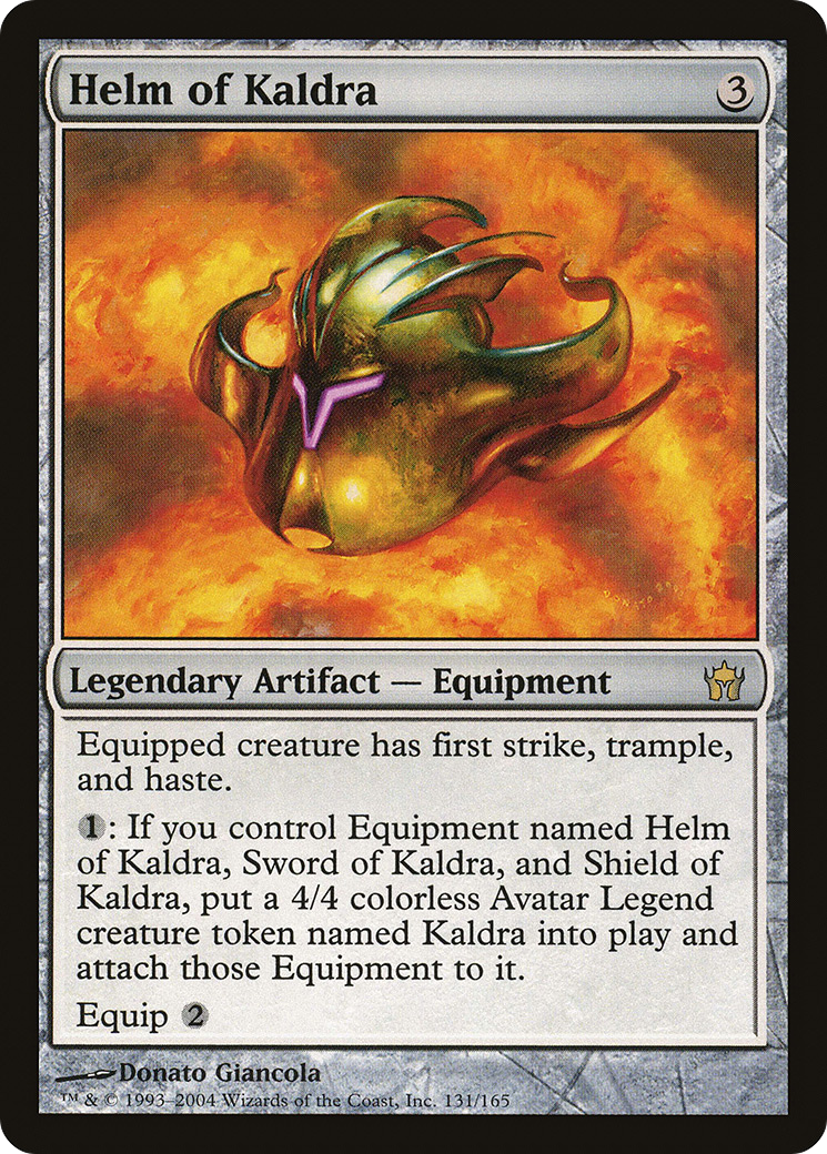 Helm of Kaldra (5DN-131) [Fifth Dawn] Foil MTG Single Wizards of the Coast