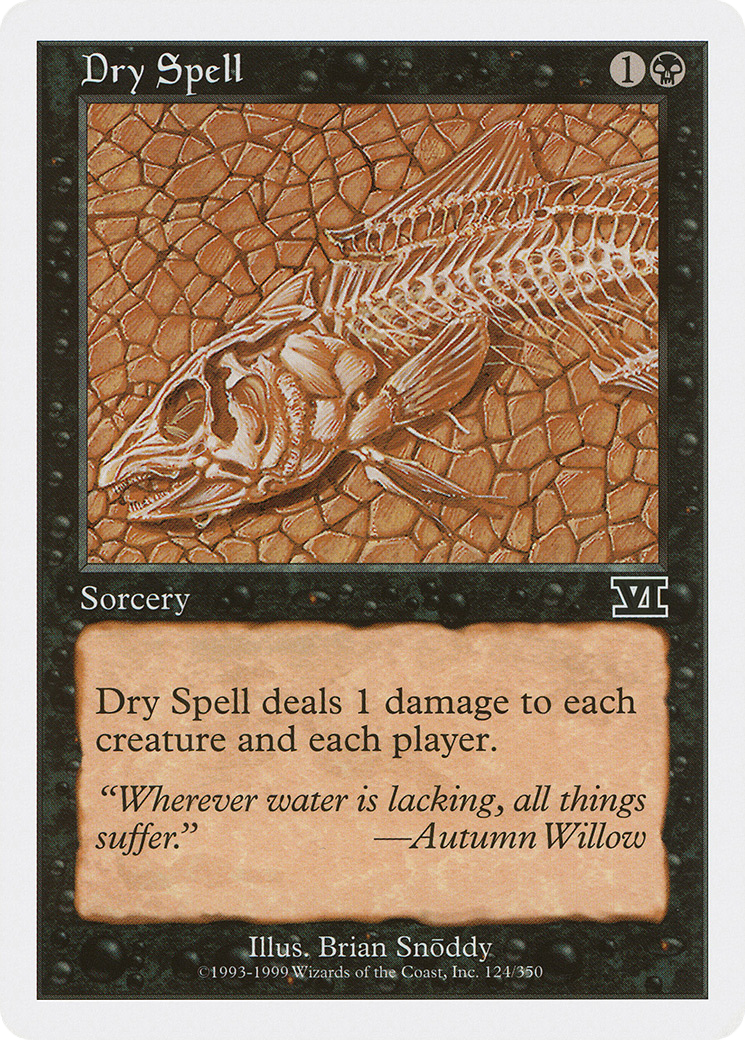 Dry Spell (6ED-124) [Classic Sixth Edition] MTG Single Wizards of the Coast