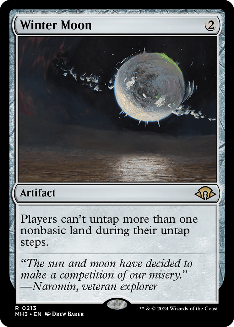 Winter Moon (MH3-213) [Modern Horizons 3] MTG Single Modern Horizons 3