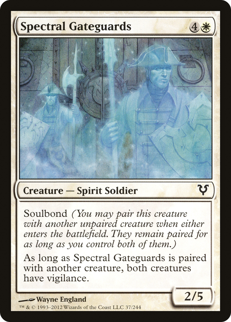 Spectral Gateguards (AVR-037) [Avacyn Restored] Foil MTG Single Wizards of the Coast