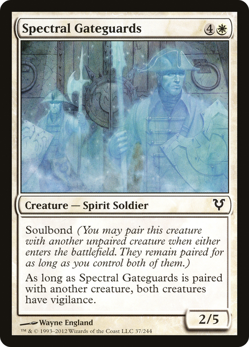 Spectral Gateguards (AVR-037) [Avacyn Restored] MTG Single Wizards of the Coast