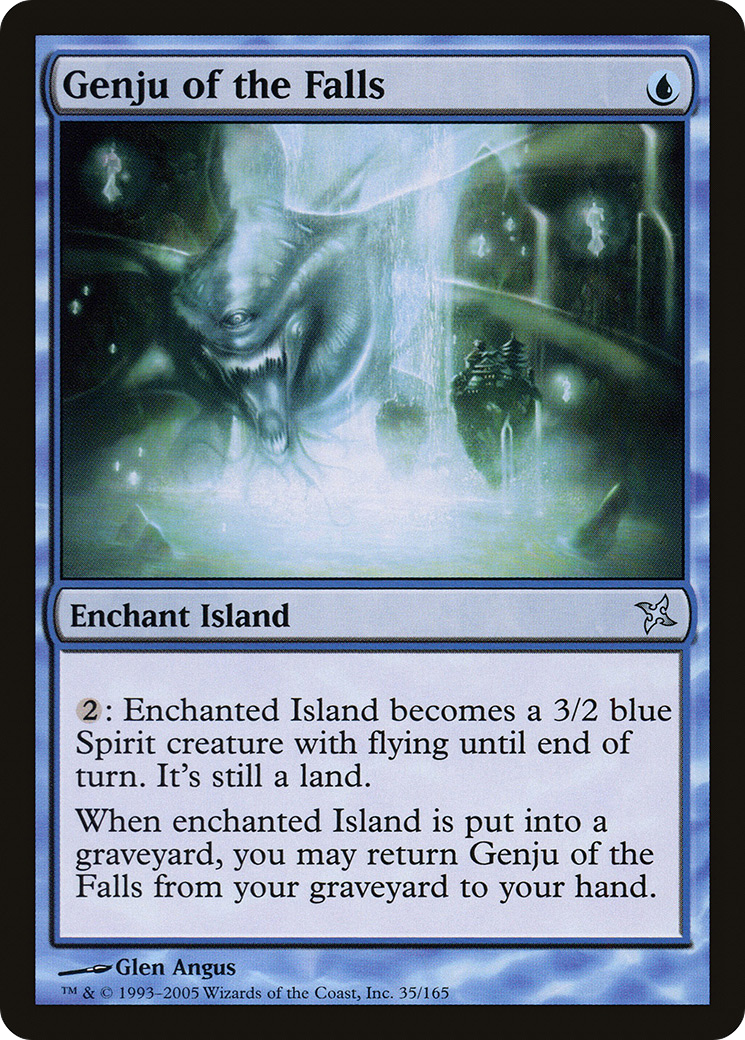 Genju of the Falls (BOK-035) [Betrayers of Kamigawa] Foil MTG Single Wizards of the Coast