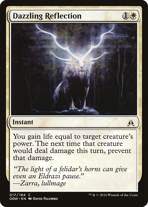 Dazzling Reflection (OGW-017) [Oath of the Gatewatch] Foil MTG Single Wizards of the Coast