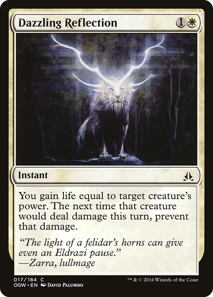 Dazzling Reflection (OGW-017) [Oath of the Gatewatch] MTG Single Wizards of the Coast