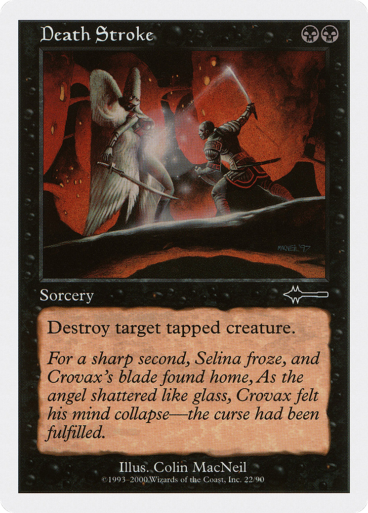 Death Stroke (BTD-022) [Misc] Beatdown Box Set MTG Single Wizards of the Coast