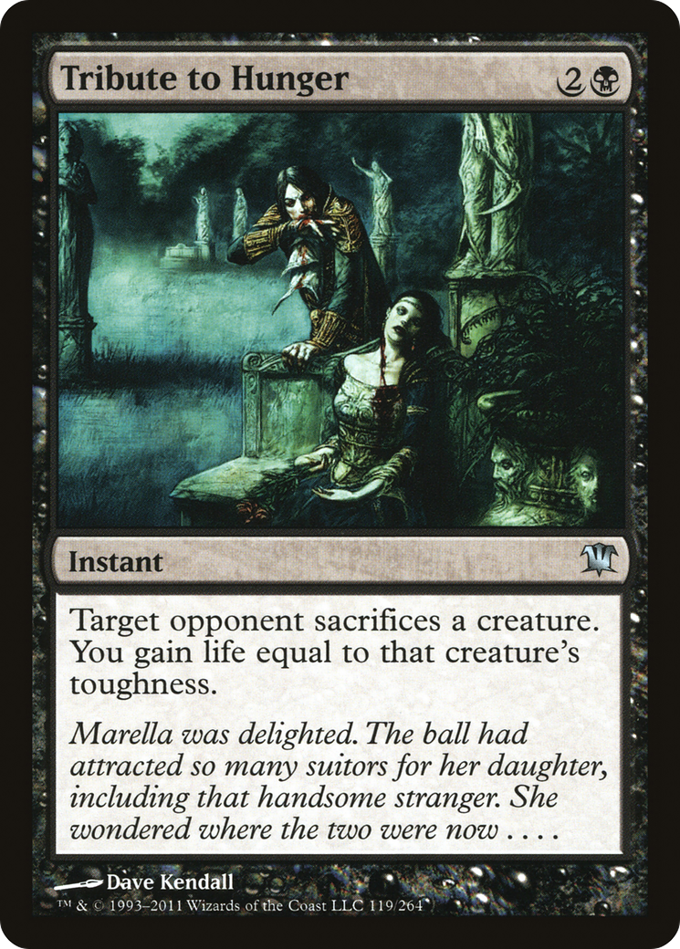 Tribute to Hunger (ISD-119) [Innistrad] MTG Single Wizards of the Coast
