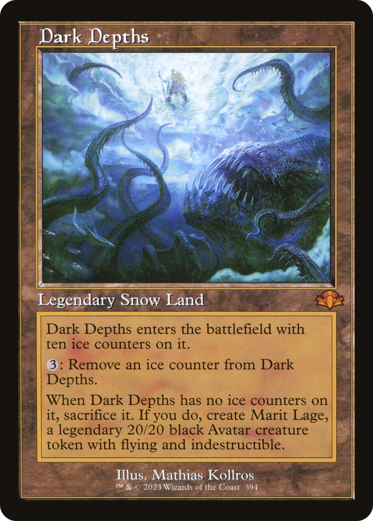 Dark Depths (DMR-394) [Dominaria Remastered] MTG Single Wizards of the Coast
