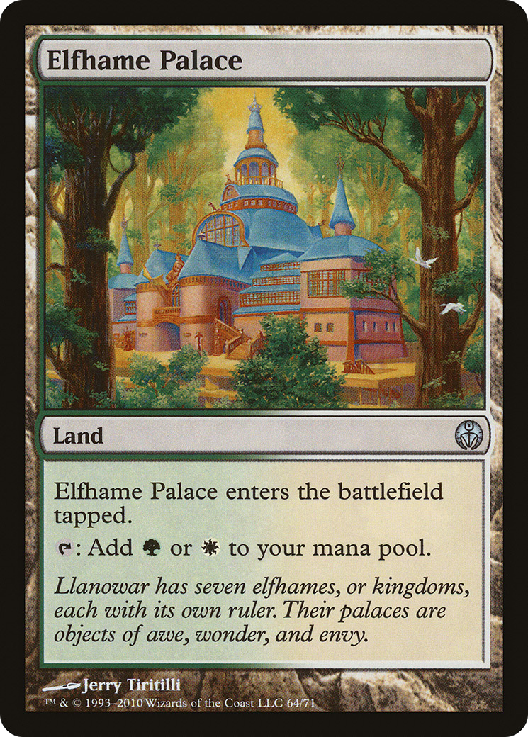 Elfhame Palace (DDE-064) [Misc] Duel Decks: Phyrexia vs. the Coalition MTG Single Wizards of the Coast