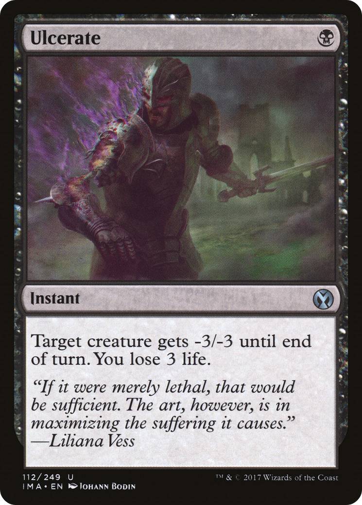 Ulcerate (IMA-112) [Iconic Masters] Foil MTG Single Wizards of the Coast