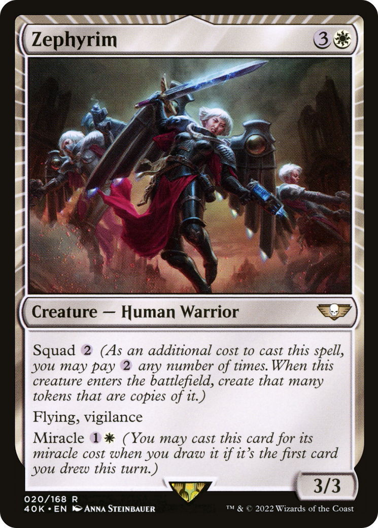 Zephyrim (40K-020) [Warhammer 40,000 Commander] MTG Single Wizards of the Coast