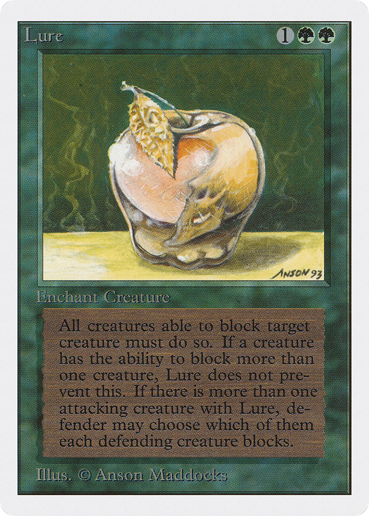Lure (2ED-212) [Oldschool] Unlimited Edition MTG Single Wizards of the Coast
