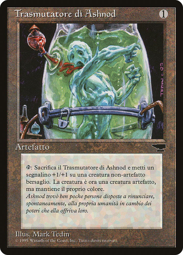 Ashnod's Transmogrant (Italian) - "Trasmutatore di Ashnod" (REN-) [Misc] Rinascimento MTG Single Wizards of the Coast