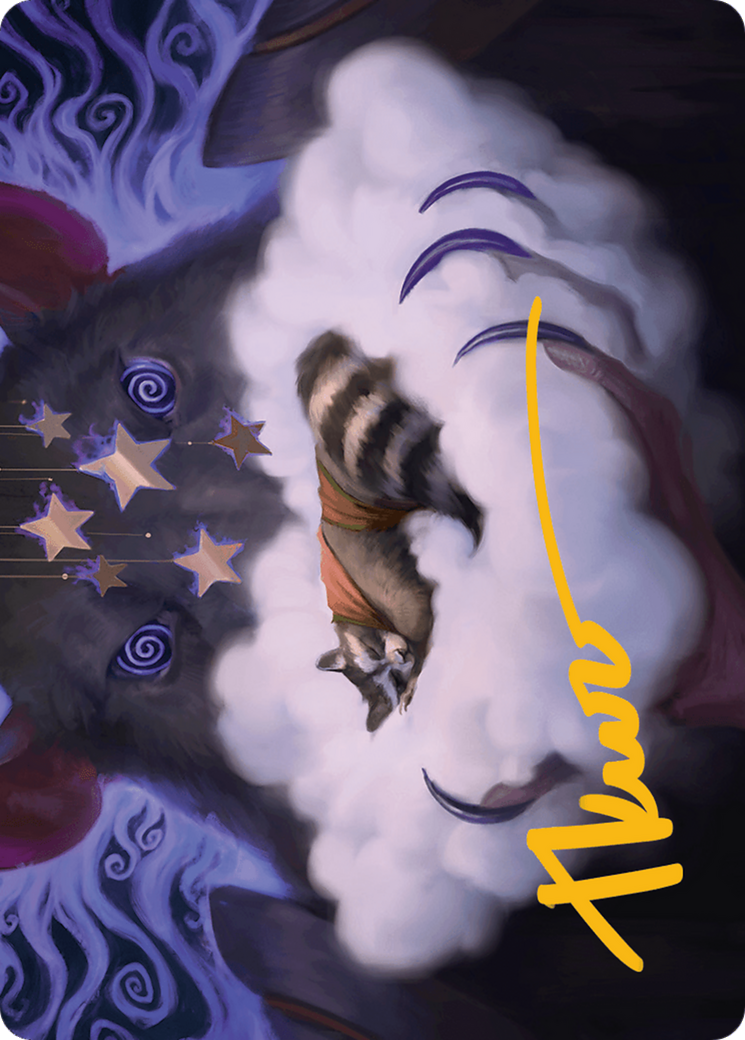 Kitnap Art Card (Gold-Stamped Signature) [Art Series] Bloomburrow MTG Single Magic: The Gathering