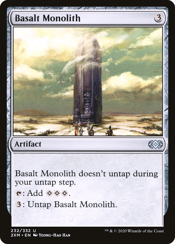Basalt Monolith (2XM-232) [Double Masters] MTG Single Wizards of the Coast