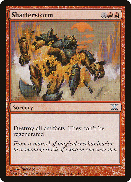 Shatterstorm (10E-229) [Tenth Edition] Foil MTG Single Wizards of the Coast