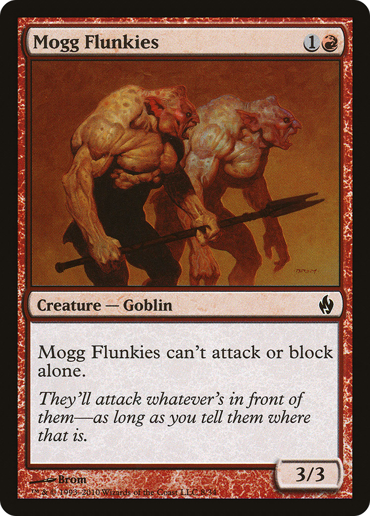 Mogg Flunkies (PD2-008) [Misc] Premium Deck Series: Fire and Lightning Foil MTG Single Wizards of the Coast
