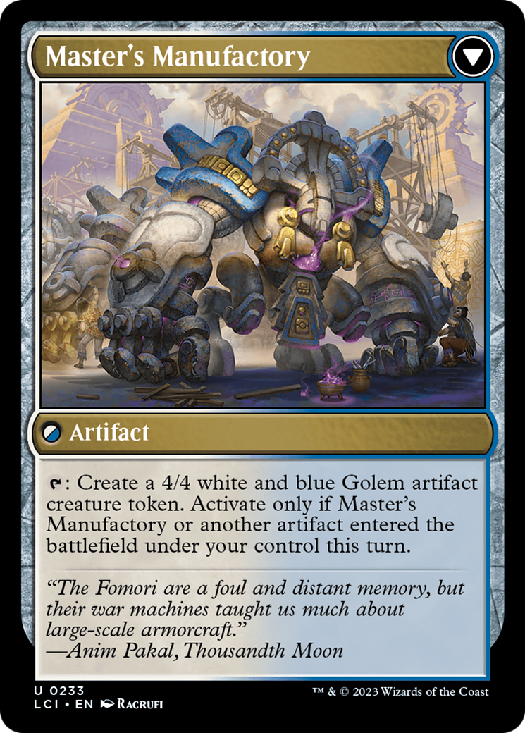 Master's Guide-Mural (LCI-233) [The Lost Caverns of Ixalan] MTG Single Wizards of the Coast