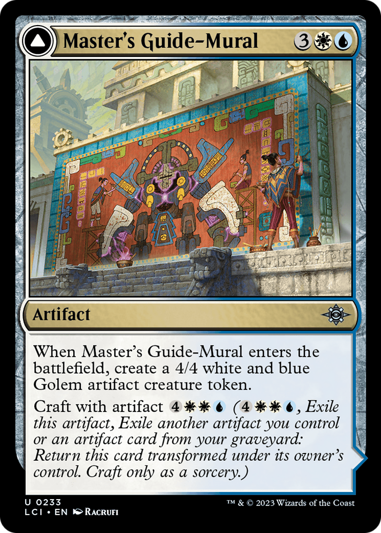 Master's Guide-Mural (LCI-233) [The Lost Caverns of Ixalan] MTG Single Wizards of the Coast
