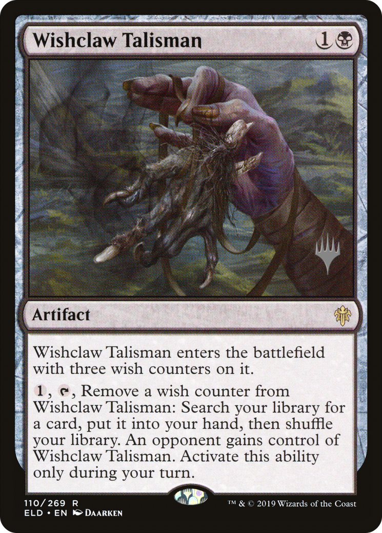 Wishclaw Talisman (PPELD-110) [Throne of Eldraine Promos] MTG Single Wizards of the Coast