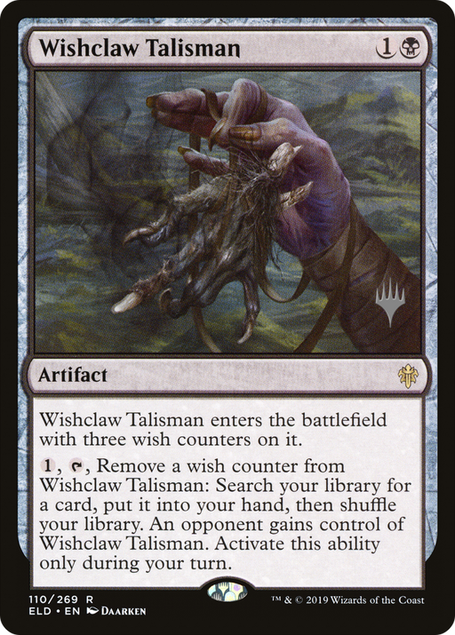 Wishclaw Talisman (PPELD-110) [Throne of Eldraine Promos] MTG Single Wizards of the Coast