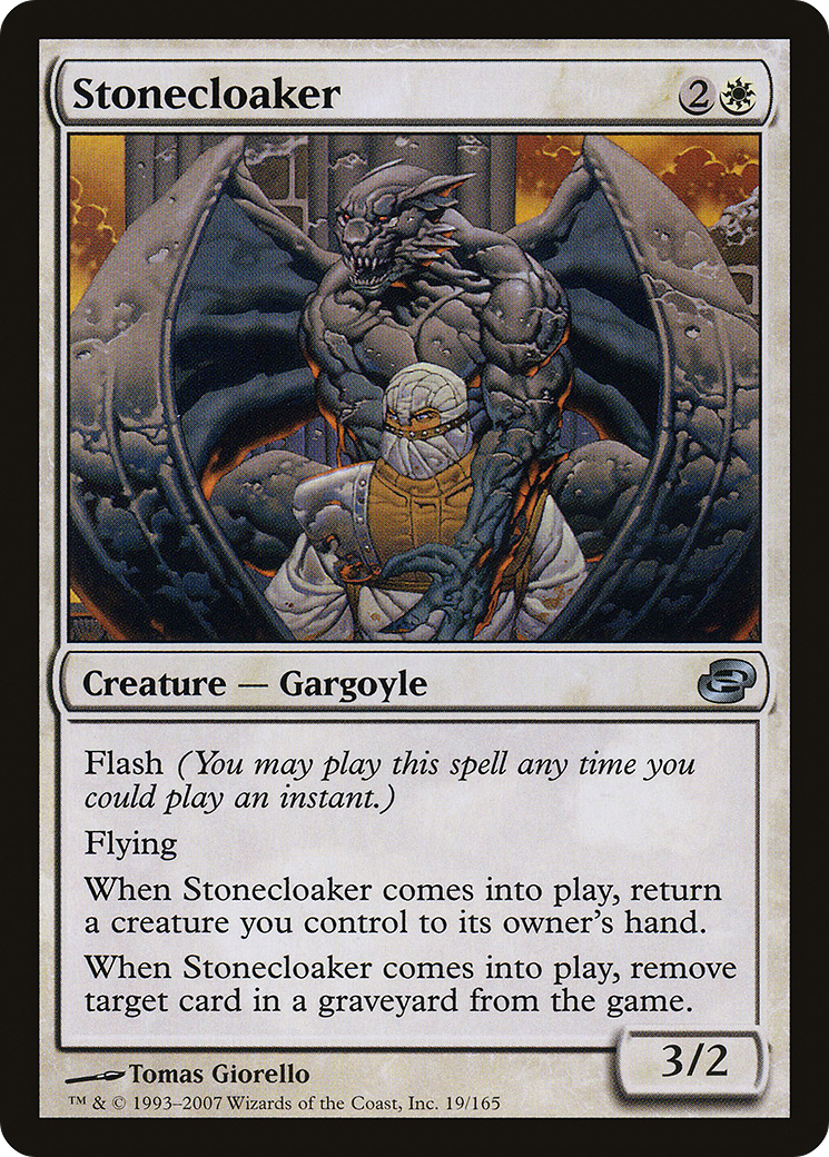 Stonecloaker (PLC-019) [Planar Chaos] Foil MTG Single Planar Chaos