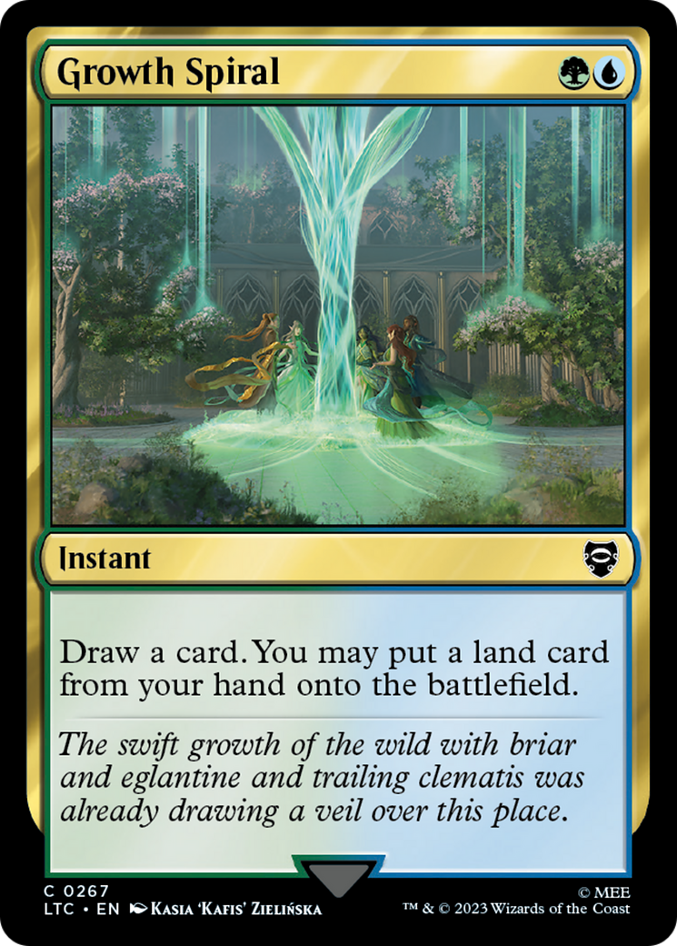 Growth Spiral (LTC-267) [Tales of Middle-earth Commander] MTG Single Wizards of the Coast