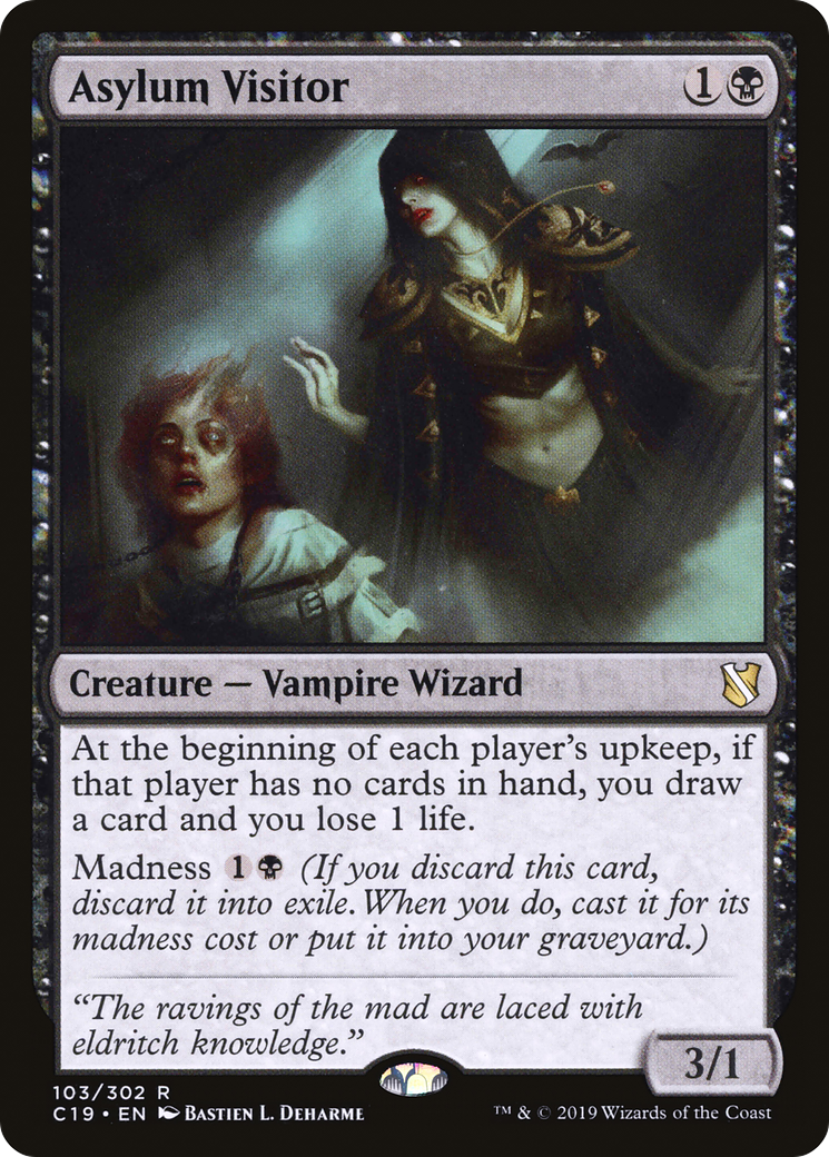 Asylum Visitor (C19-103) [Commander 2019] MTG Single Wizards of the Coast