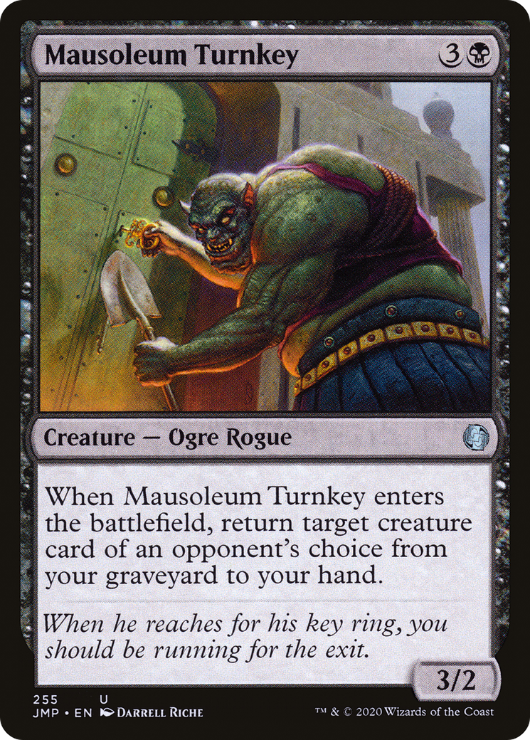 Mausoleum Turnkey (JMP-255) [Jumpstart] MTG Single Wizards of the Coast