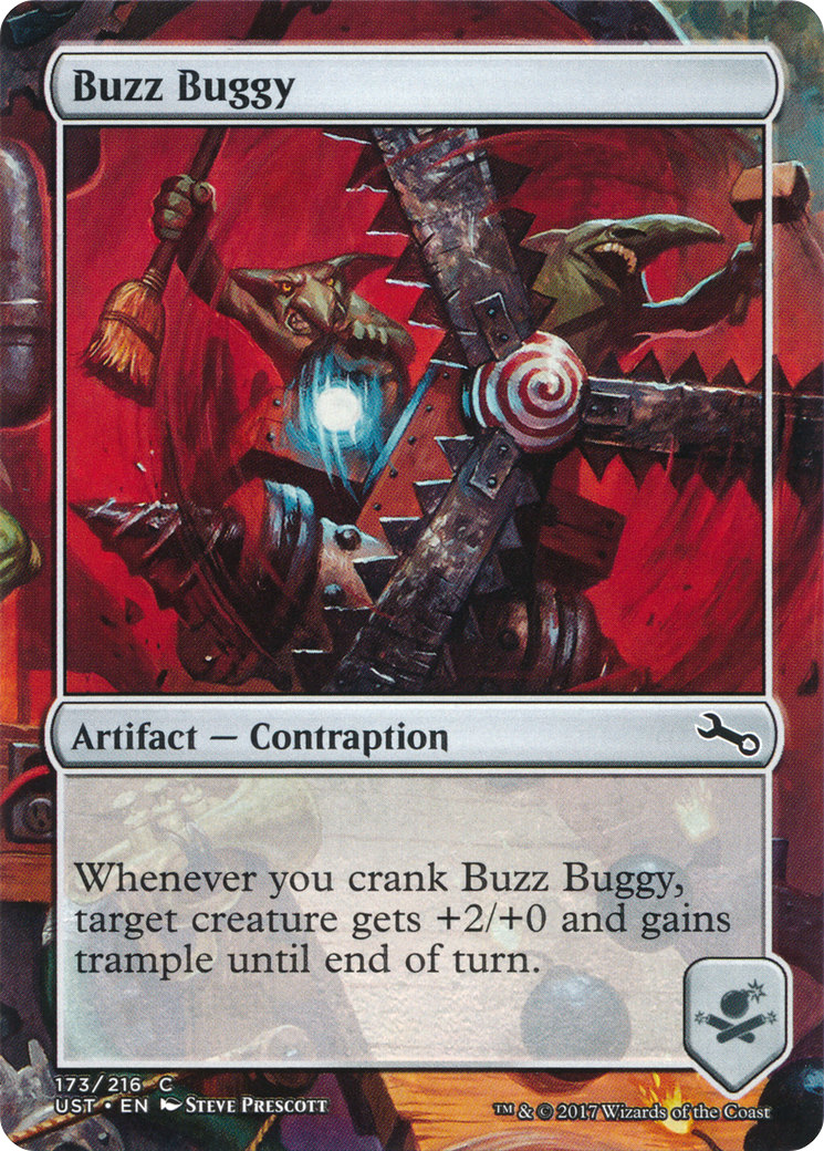 Buzz Buggy (UST-173) [Unstable] (Borderless) Foil MTG Single Wizards of the Coast