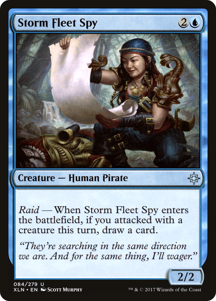 Storm Fleet Spy (XLN-084) [Ixalan] Foil MTG Single Wizards of the Coast