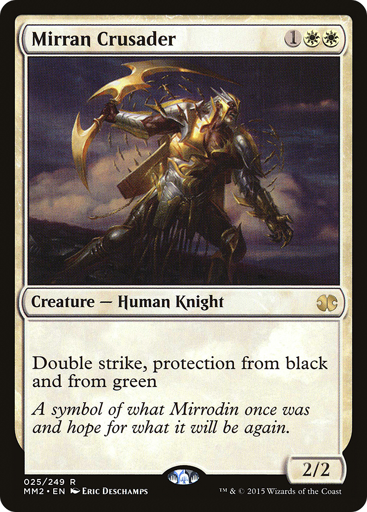 Mirran Crusader (MM2-025) [Modern Masters 2015] MTG Single Modern Masters 2015