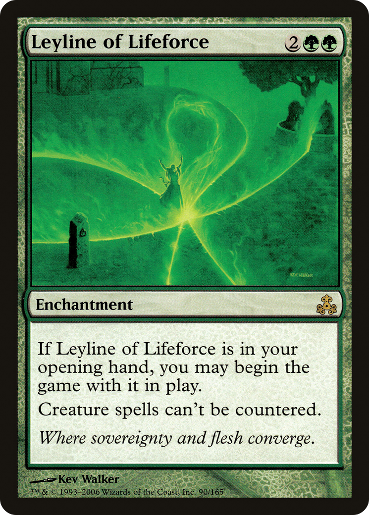 Leyline of Lifeforce (GPT-090) [Guildpact] MTG Single Wizards of the Coast