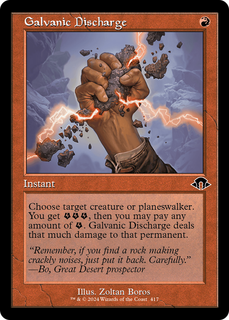 Galvanic Discharge (MH3-417) [Modern Horizons 3] MTG Single Modern Horizons 3
