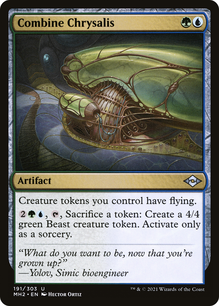 Combine Chrysalis (MH2-191) [Modern Horizons 2] Foil MTG Single Wizards of the Coast