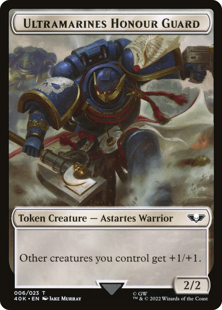 Ultramarines Honour Guard (T40K-006) [Tokens] Warhammer 40,000 Tokens MTG Single Wizards of the Coast