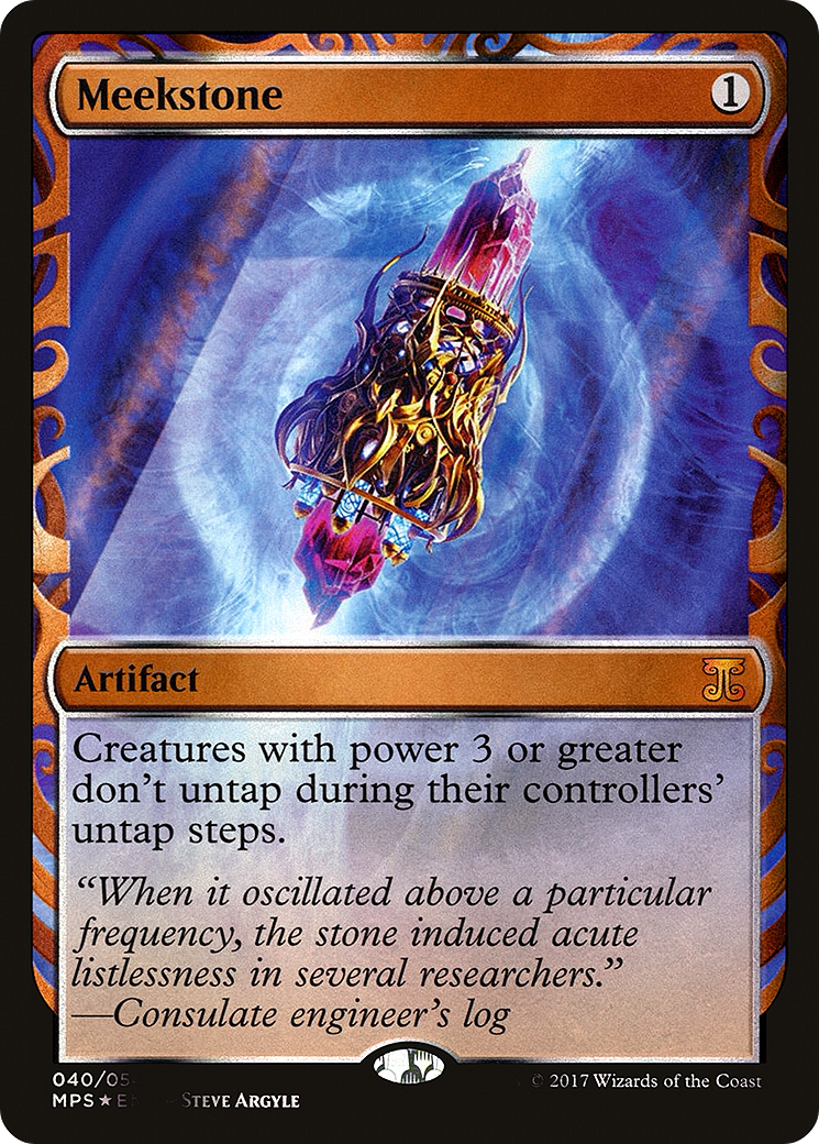Meekstone (MPS-040) [Kaladesh Inventions] Foil MTG Single Wizards of the Coast