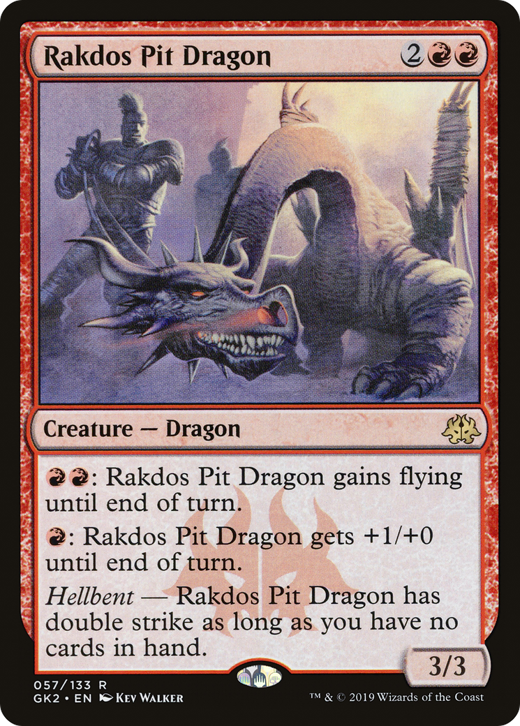 Rakdos Pit Dragon (GK2-057) [Misc] RNA Guild Kit MTG Single Wizards of the Coast