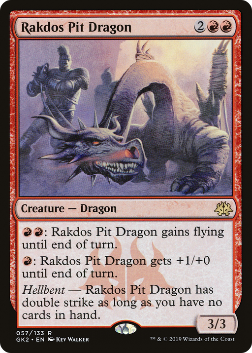 Rakdos Pit Dragon (GK2-057) [Misc] RNA Guild Kit MTG Single Wizards of the Coast