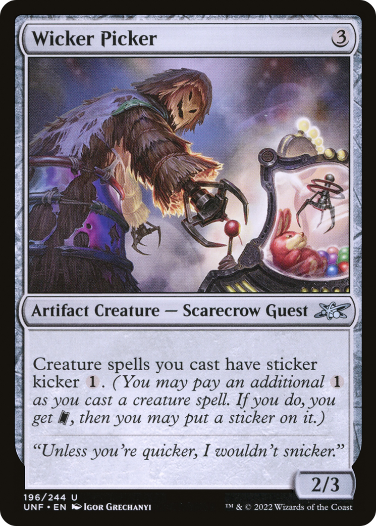 Wicker Picker (UNF-196) [Unfinity] MTG Single Wizards of the Coast