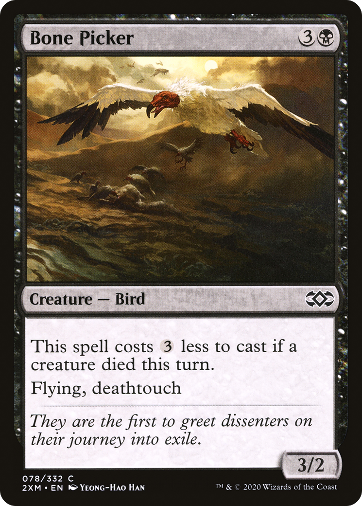 Bone Picker (2XM-078) [Double Masters] Foil MTG Single Wizards of the Coast