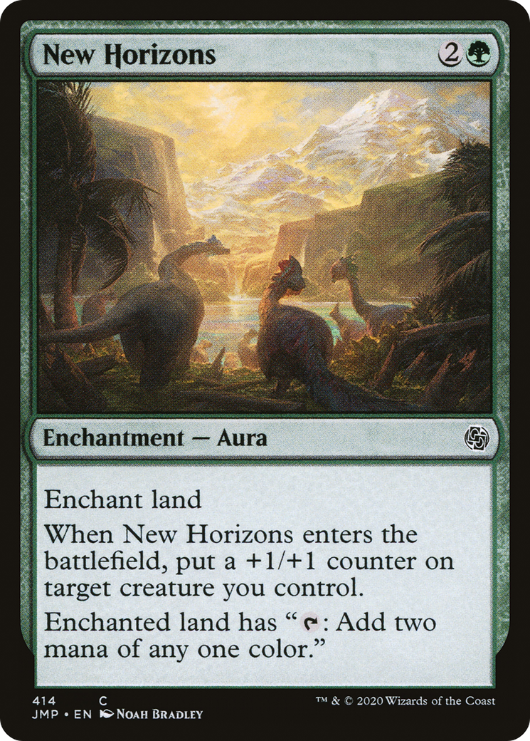 New Horizons (JMP-414) [Jumpstart] MTG Single Wizards of the Coast