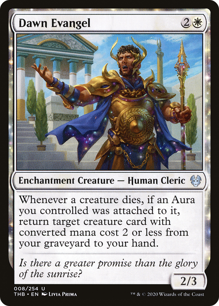Dawn Evangel (THB-008) [Theros Beyond Death] Foil MTG Single Wizards of the Coast