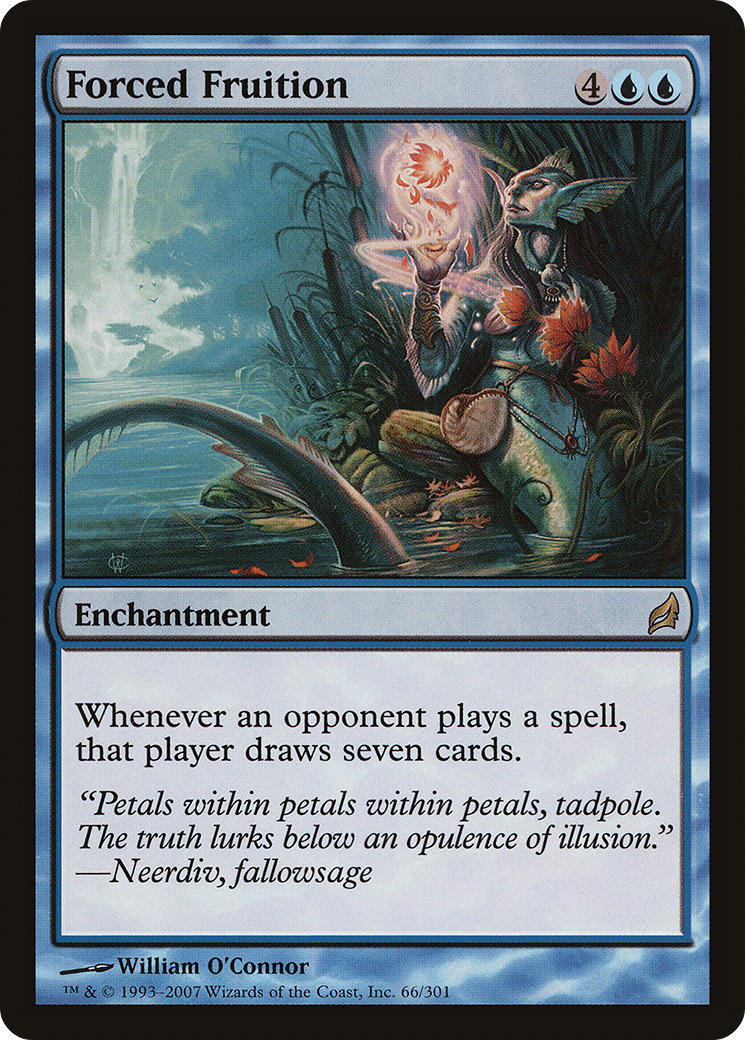Forced Fruition (LRW-066) [Lorwyn] Foil MTG Single Wizards of the Coast