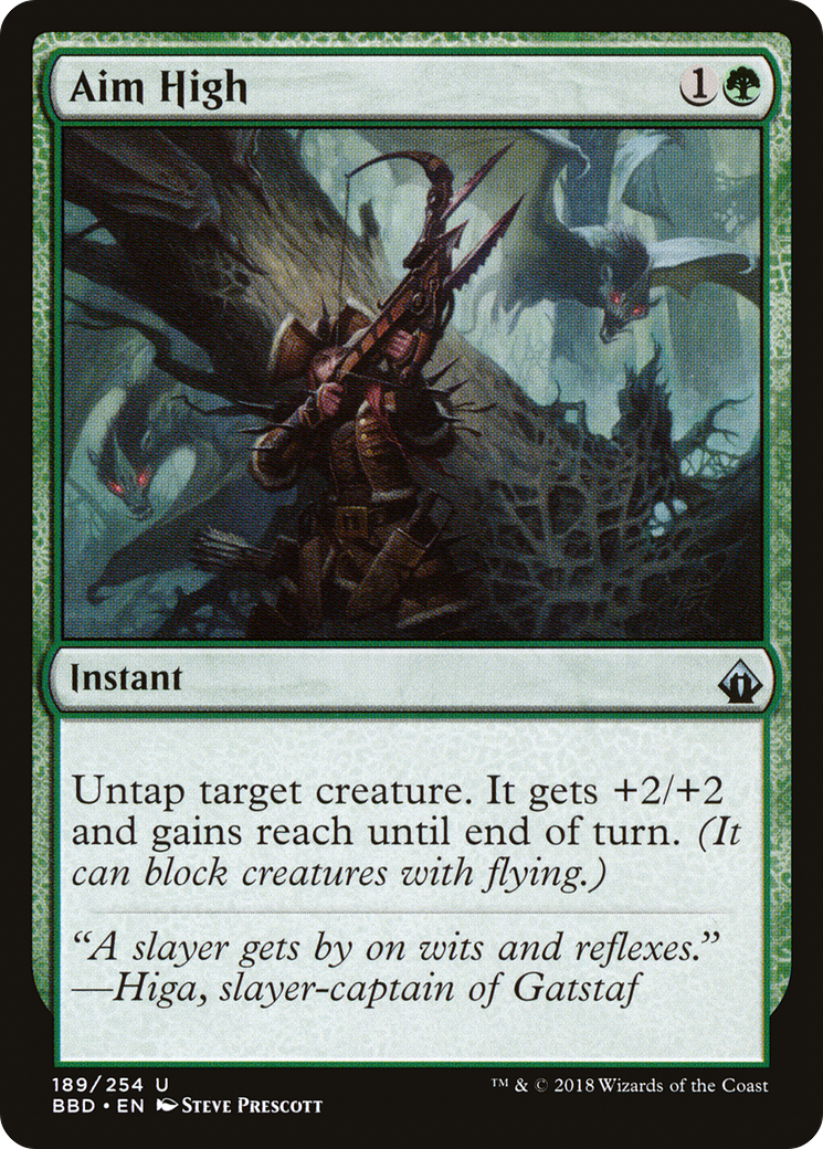 Aim High (BBD-189) [Battlebond] MTG Single Wizards of the Coast